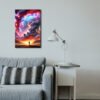 Cuadro decorativo personalizado Explorador CÃ³smico: MÃ¡s AllÃ¡ del Horizonte Interior