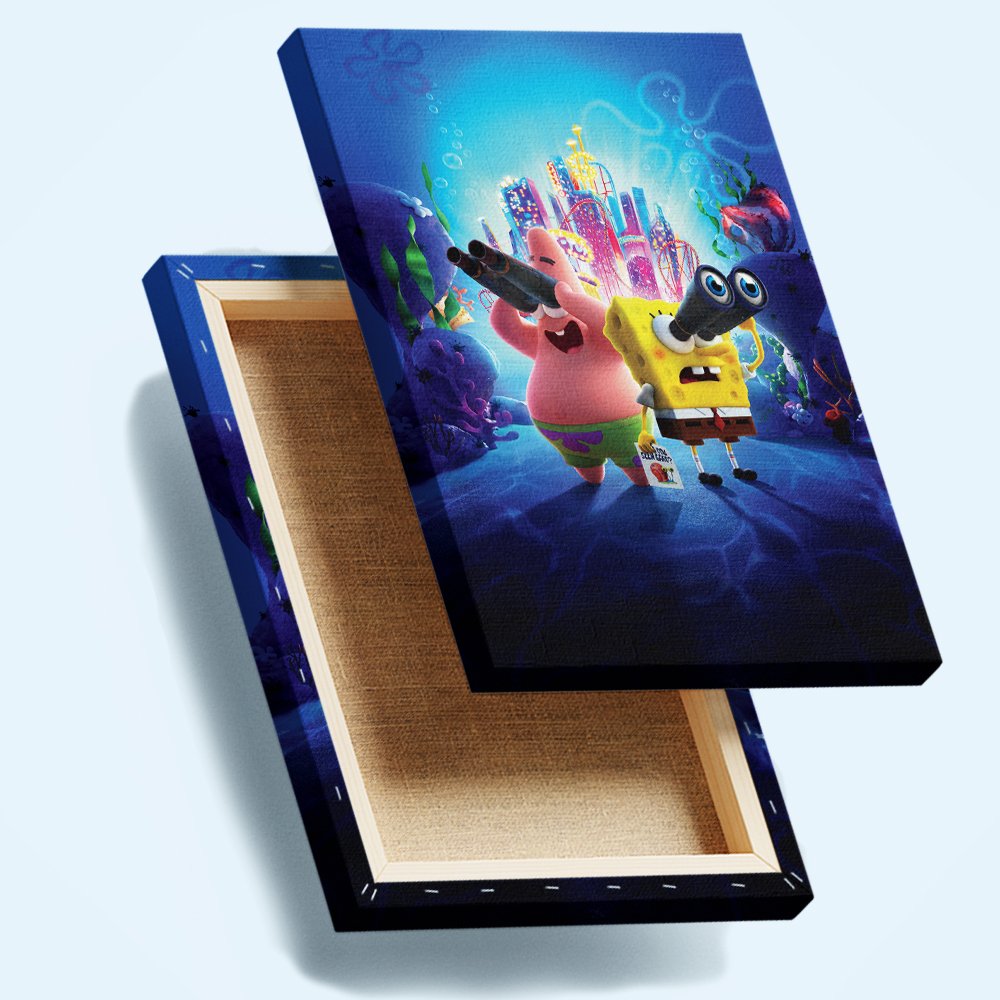 Bob Esponja y Patricio: MisiÃ³n Submarina Cuadro decorativo personalizado