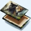 Cuadro decorativo personalizado  Guardianes de la Selva: Fuerza y Misterio Felino