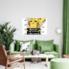 Pikachu Street Brawl Cuadro decorativo personalizado
