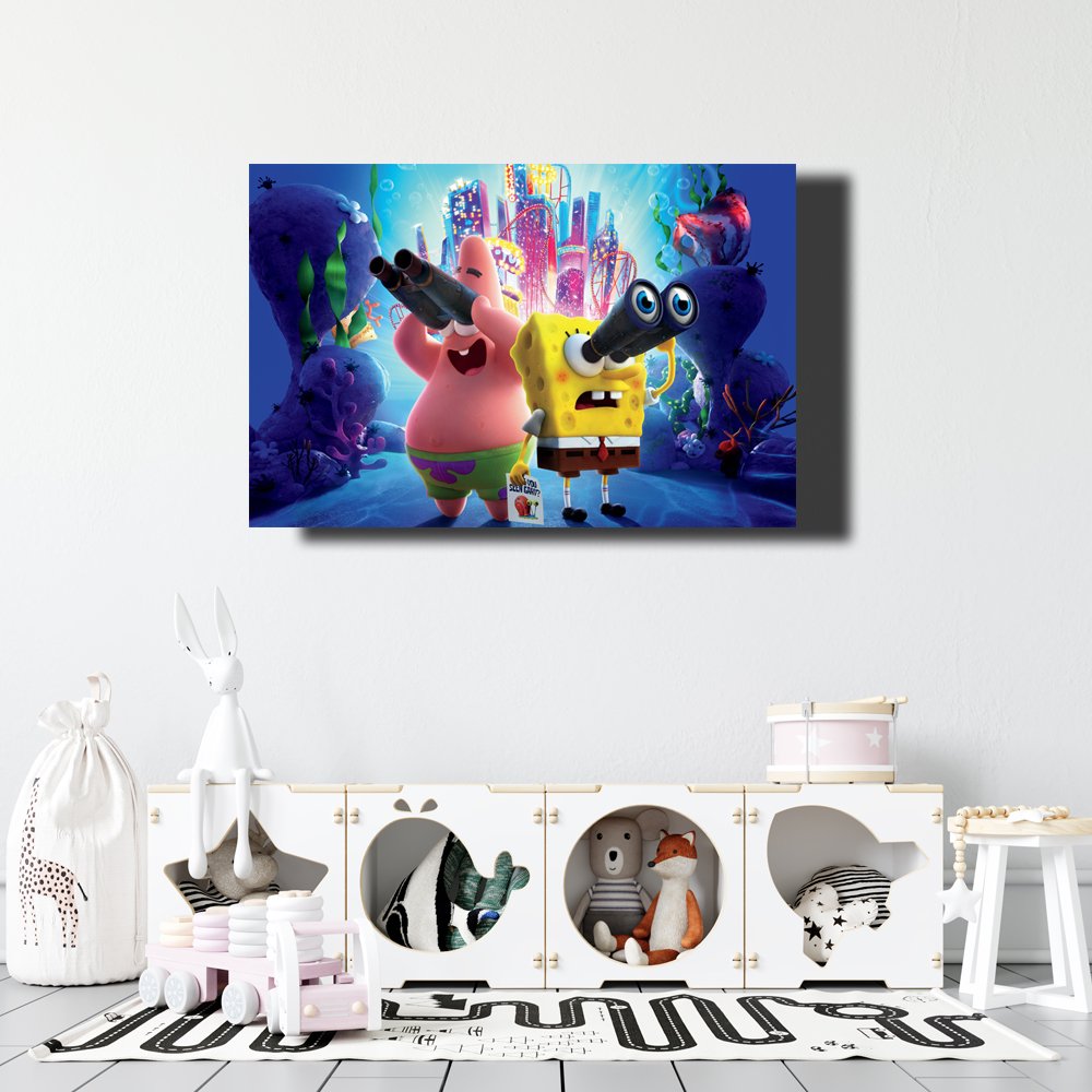 Bob Esponja y Patricio: MisiÃ³n Submarina Cuadro decorativo personalizado