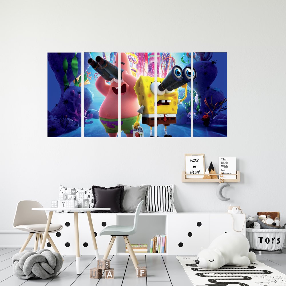 Bob Esponja y Patricio: MisiÃ³n Submarina Cuadro decorativo personalizado
