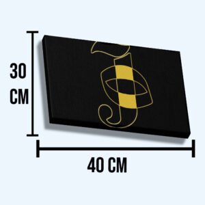 Cuadro Decorativo Personalizable 30cm x 40cm en Lona Fotográfica - Formato Horizontal