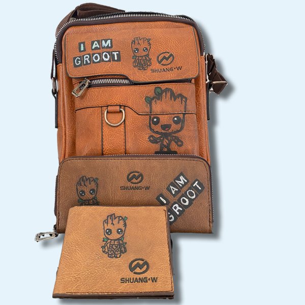 Kit de Piel Tatuado â€“ Groot (3 Piezas)