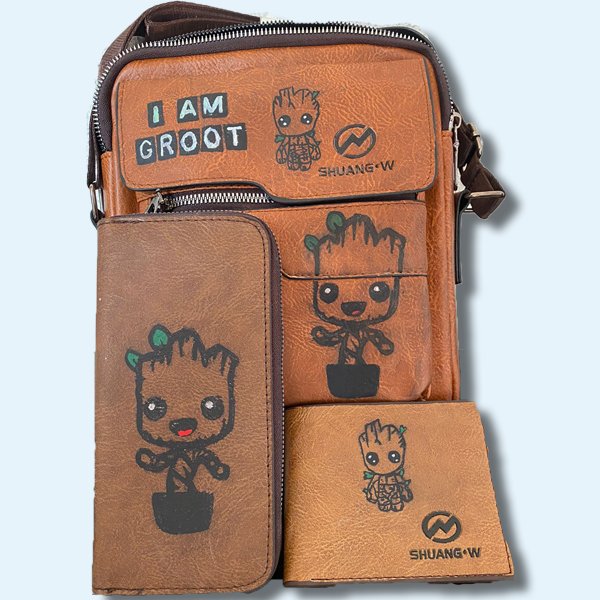 Kit de Piel Tatuado â€“ Groot (3 Piezas)
