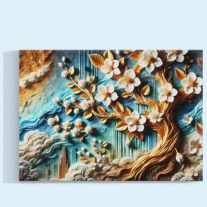 Árbol Celestial en Flor Cuadro decorativo personalizado