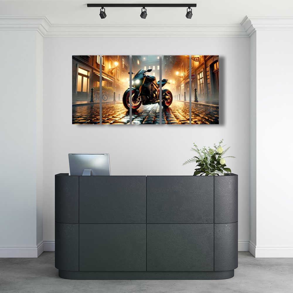 Velocidad entre Sombras Cuadro decorativo personalizado
