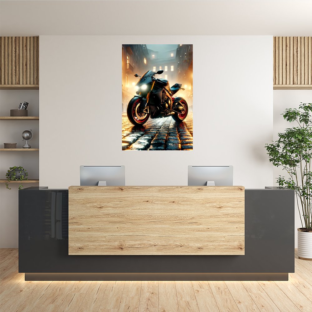 Velocidad entre Sombras Cuadro decorativo personalizado