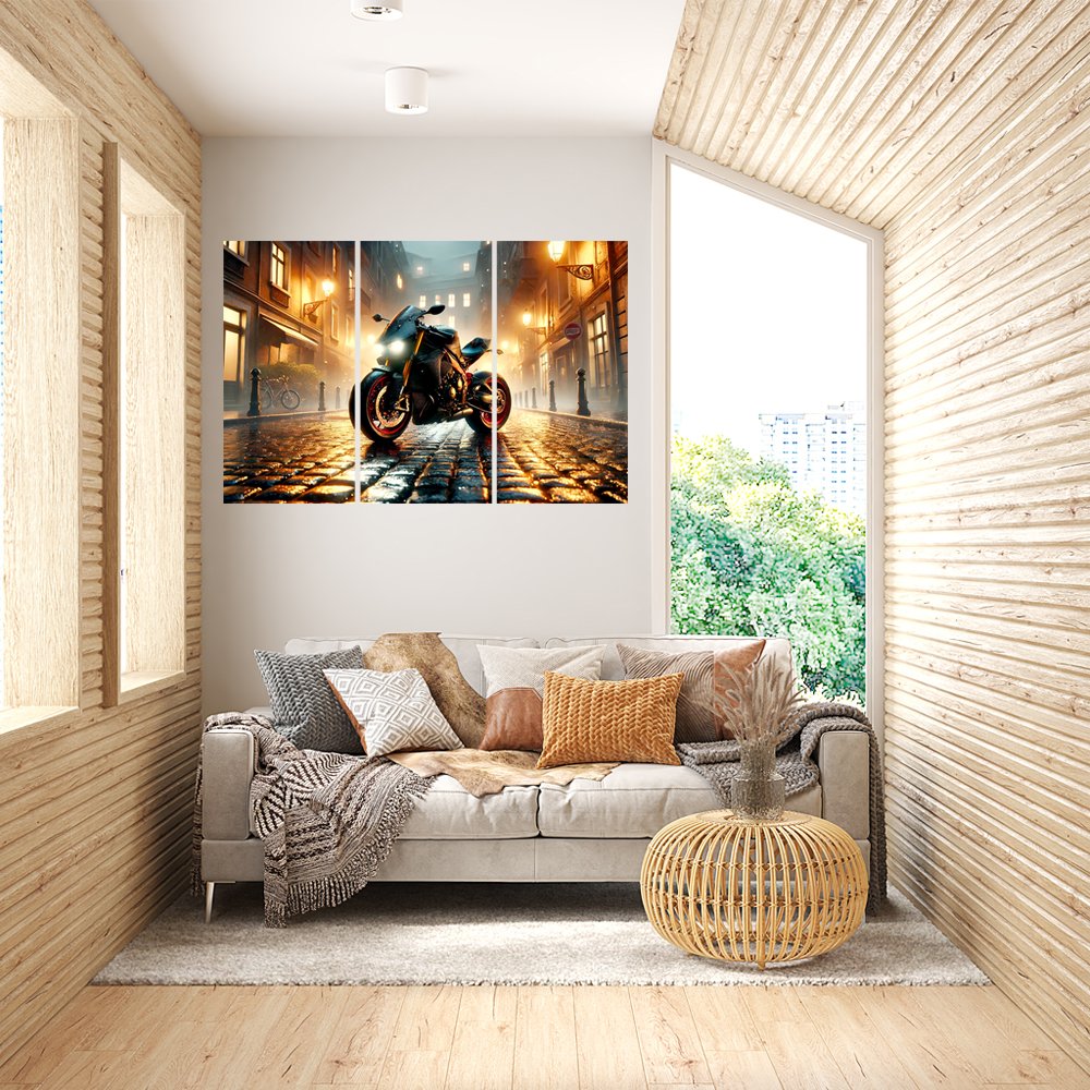 Velocidad entre Sombras Cuadro decorativo personalizado