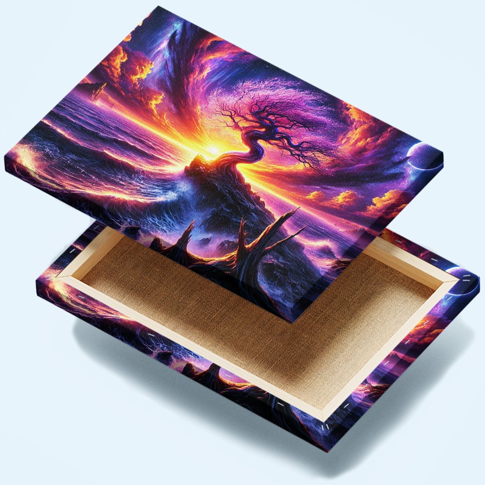 Ãrbol del Horizonte Estelar Cuadro decorativo personalizado