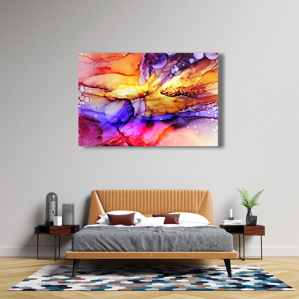 ExplosiÃ³n de Color Viva Cuadro decorativo personalizado