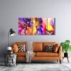 ExplosiÃ³n de Color Viva Cuadro decorativo personalizado
