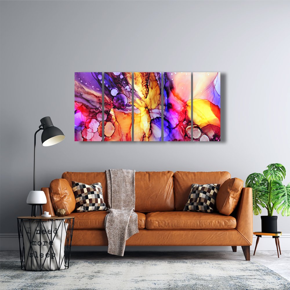 ExplosiÃ³n de Color Viva Cuadro decorativo personalizado
