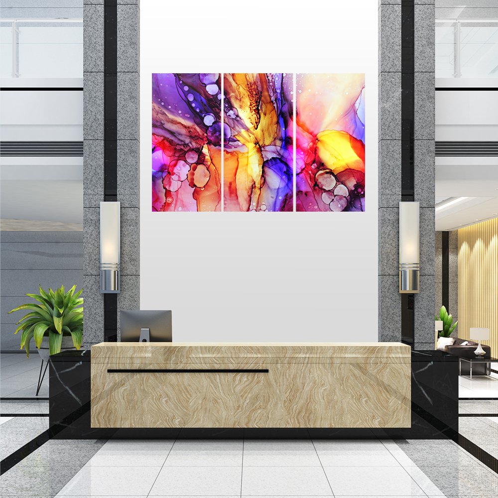 ExplosiÃ³n de Color Viva Cuadro decorativo personalizado