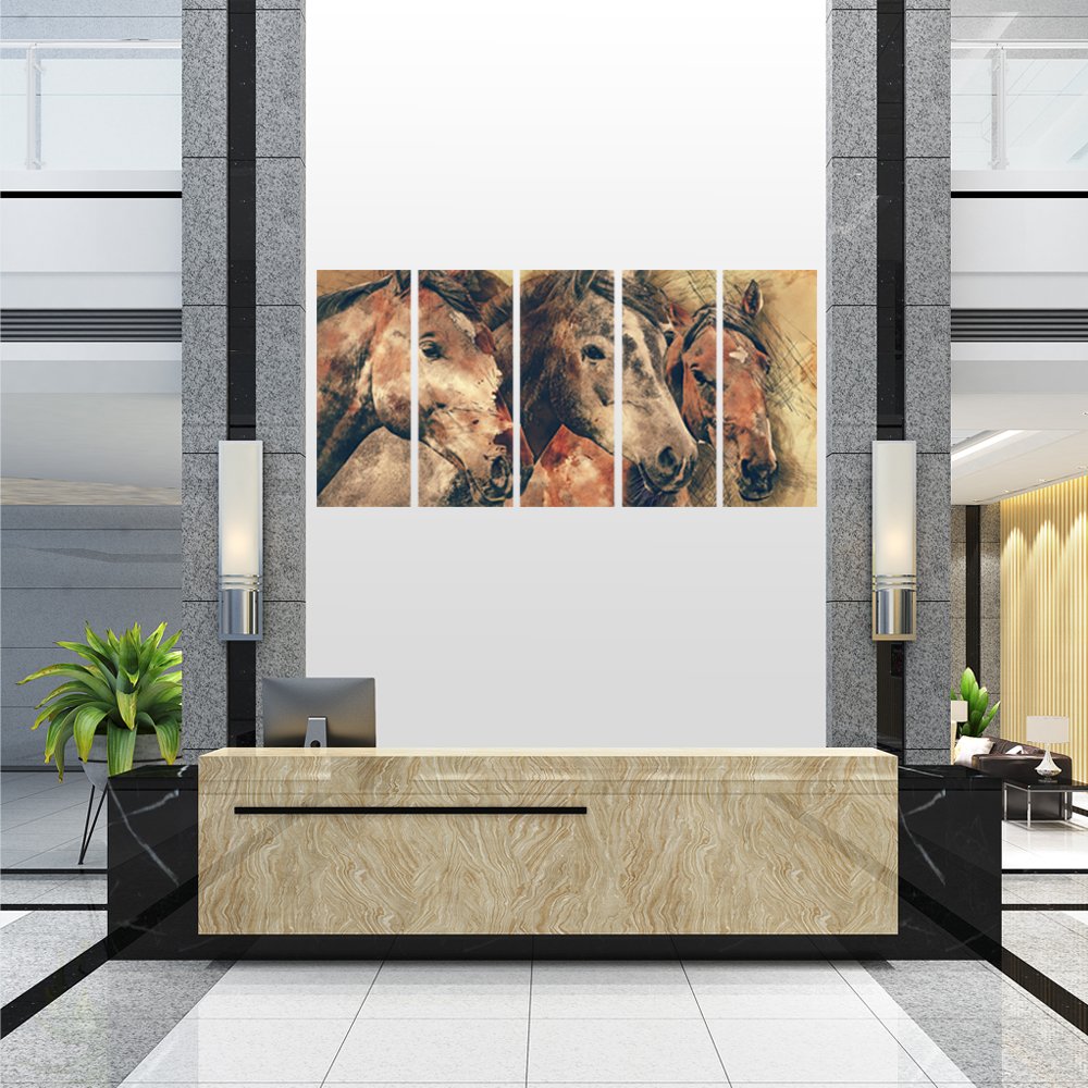 Caballos de Fuerza Serena Cuadro decorativo personalizado