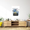 Squirtle Spitting in Public Cuadro decorativo personalizado