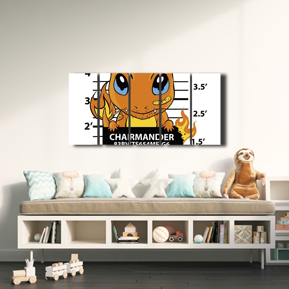 Charmander Arson Cuadro decorativo personalizado