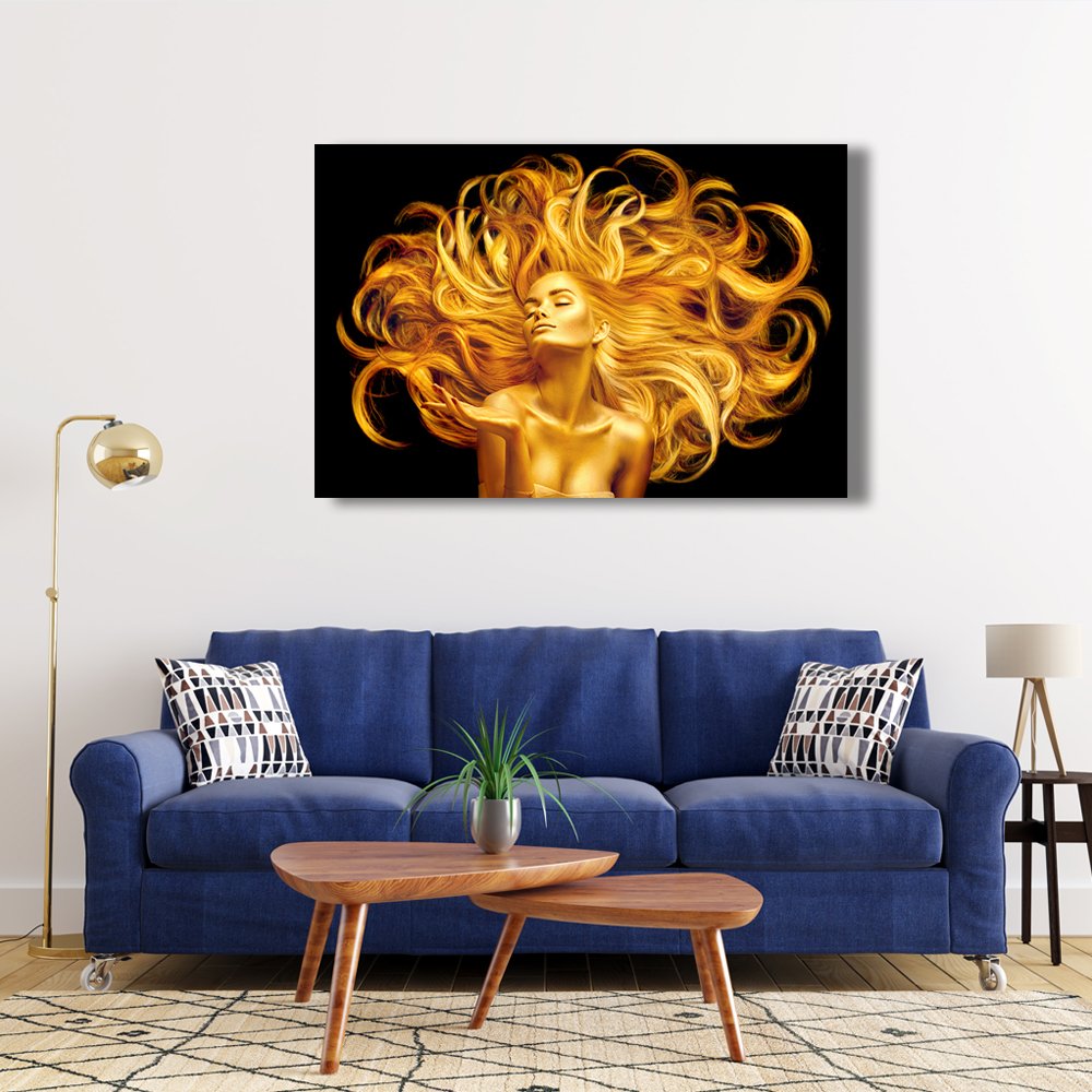 Aurora Dorada Cuadro decorativo personalizado