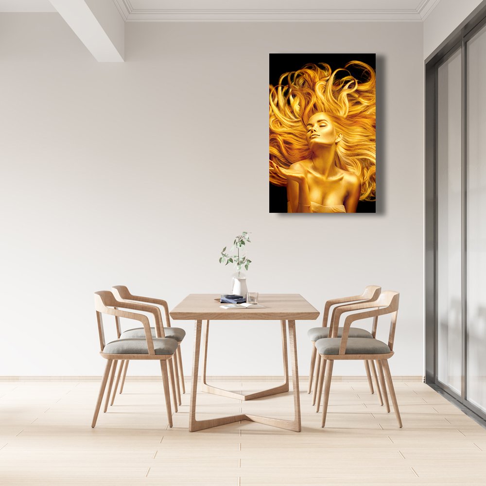 Aurora Dorada Cuadro decorativo personalizado