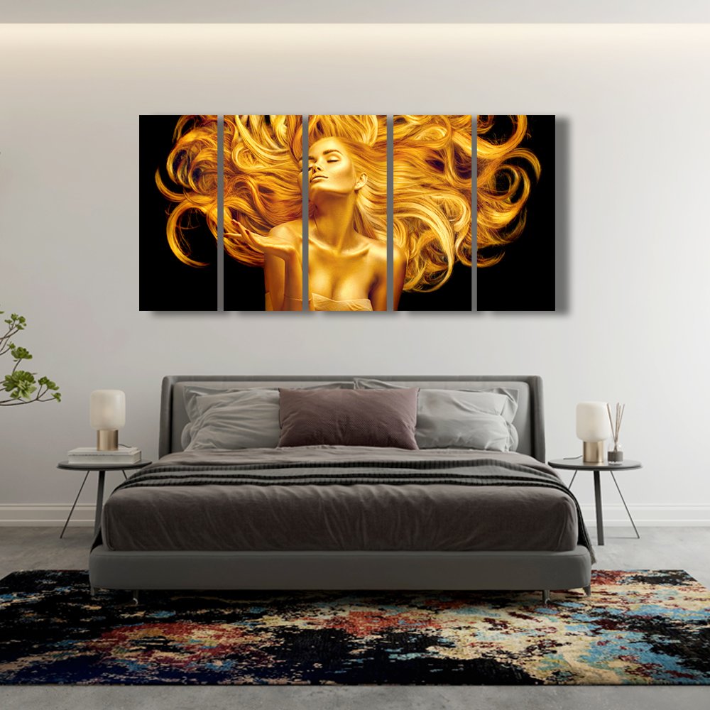Aurora Dorada Cuadro decorativo personalizado