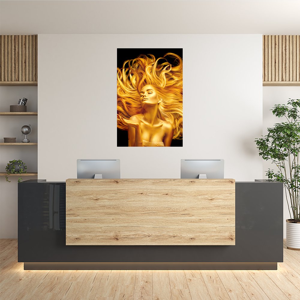 Aurora Dorada Cuadro decorativo personalizado