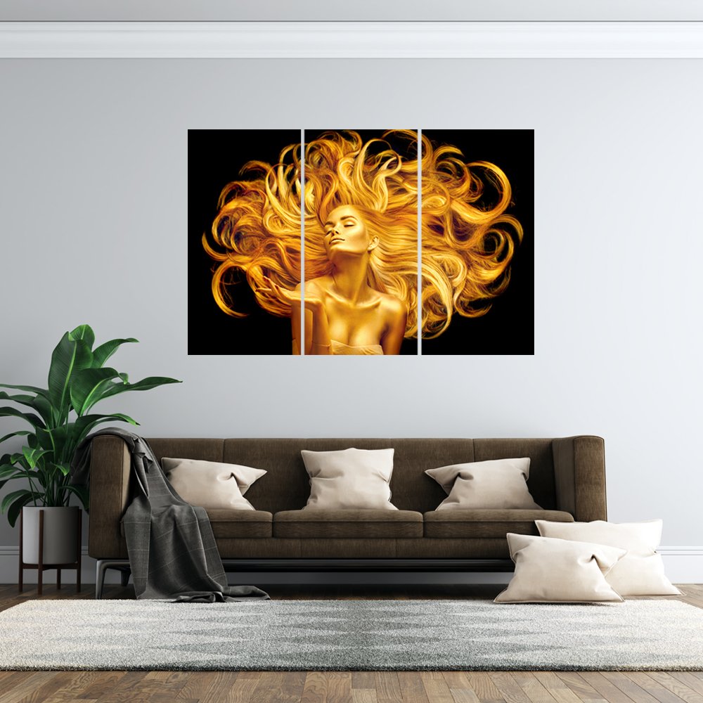 Aurora Dorada Cuadro decorativo personalizado