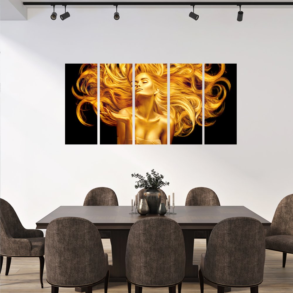 Aurora Dorada Cuadro decorativo personalizado