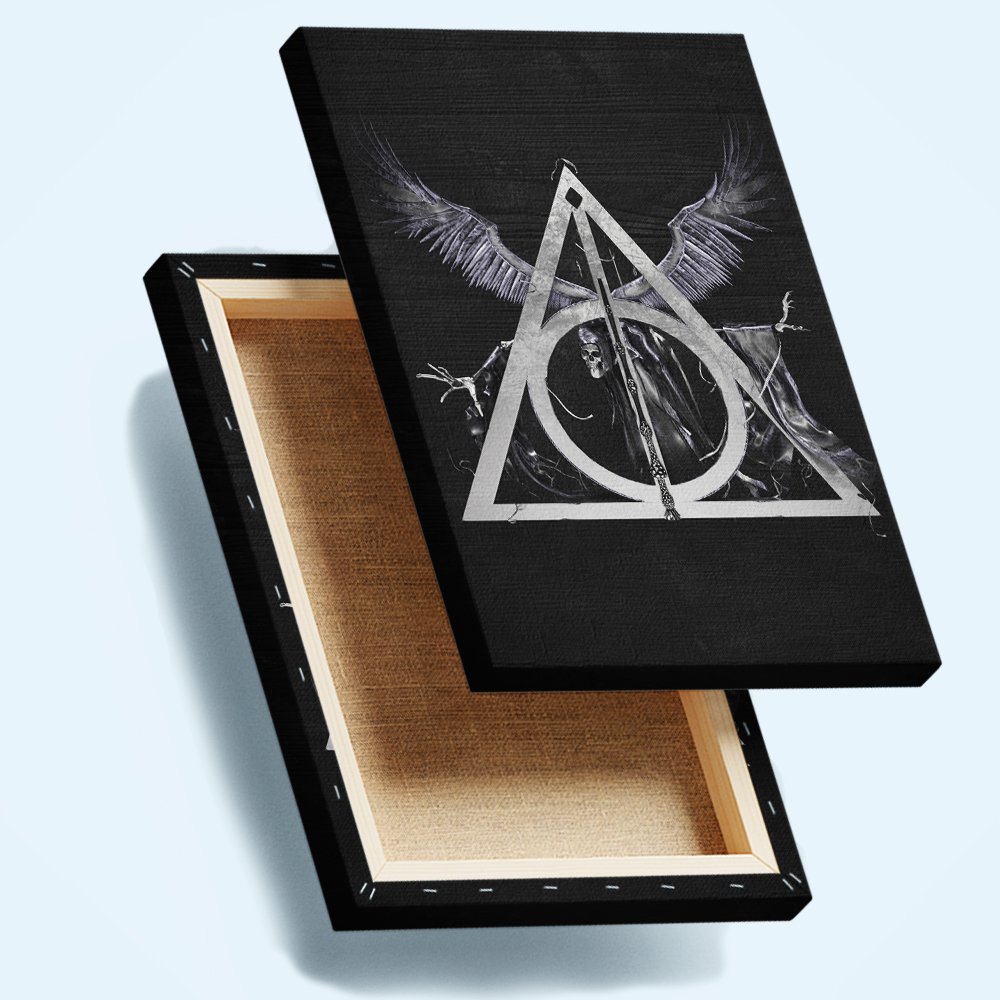 Reliquias de la Muerte: Ãngel CaÃ­do Cuadro decorativo personalizado