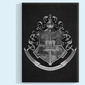 Escudo Metálico de Hogwarts Cuadro decorativo personalizado