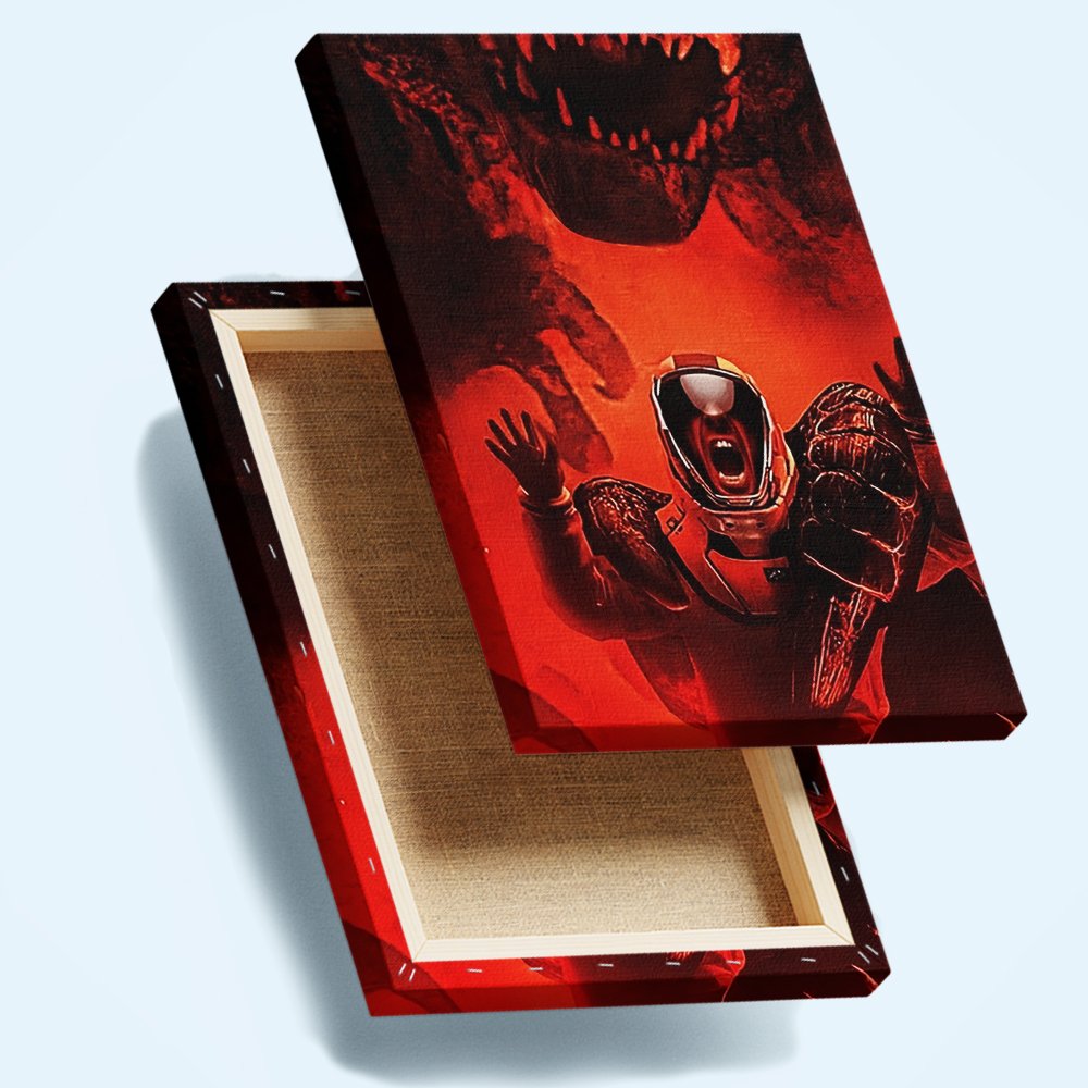 Jurassic Rebirth: D-rex Cuadro decorativo personalizado