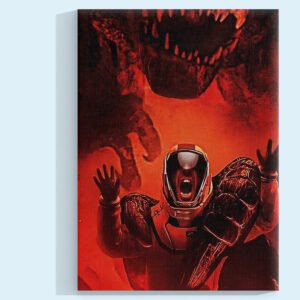 Jurassic Rebirth: D-rex Cuadro decorativo personalizado