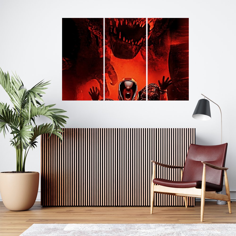 Jurassic Rebirth: D-rex Cuadro decorativo personalizado