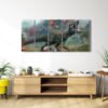 ErupciÃ³n en Isla Nublar Cuadro decorativo personalizado