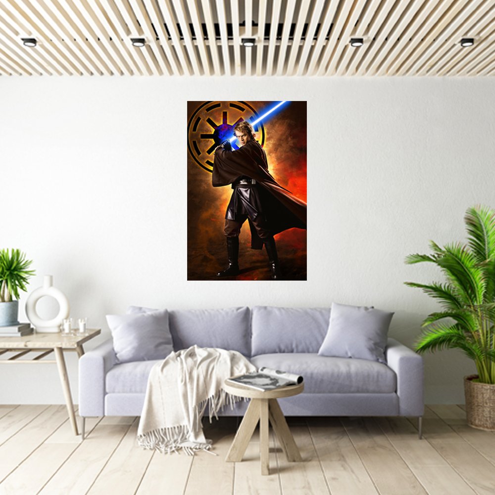 CaÃ­da del Elegido Cuadro decorativo personalizado