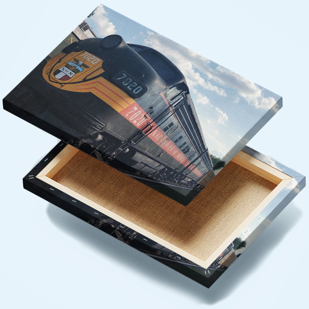 Orgullo sobre Rieles Cuadro decorativo personalizado