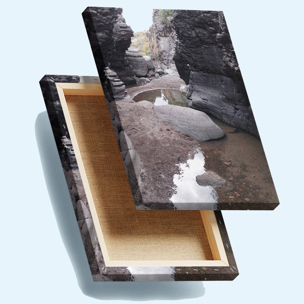 Silencio de Piedra y Agua Cuadro decorativo personalizado