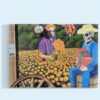 CempasÃºchil y AcordeÃ³n Cuadro decorativo personalizado