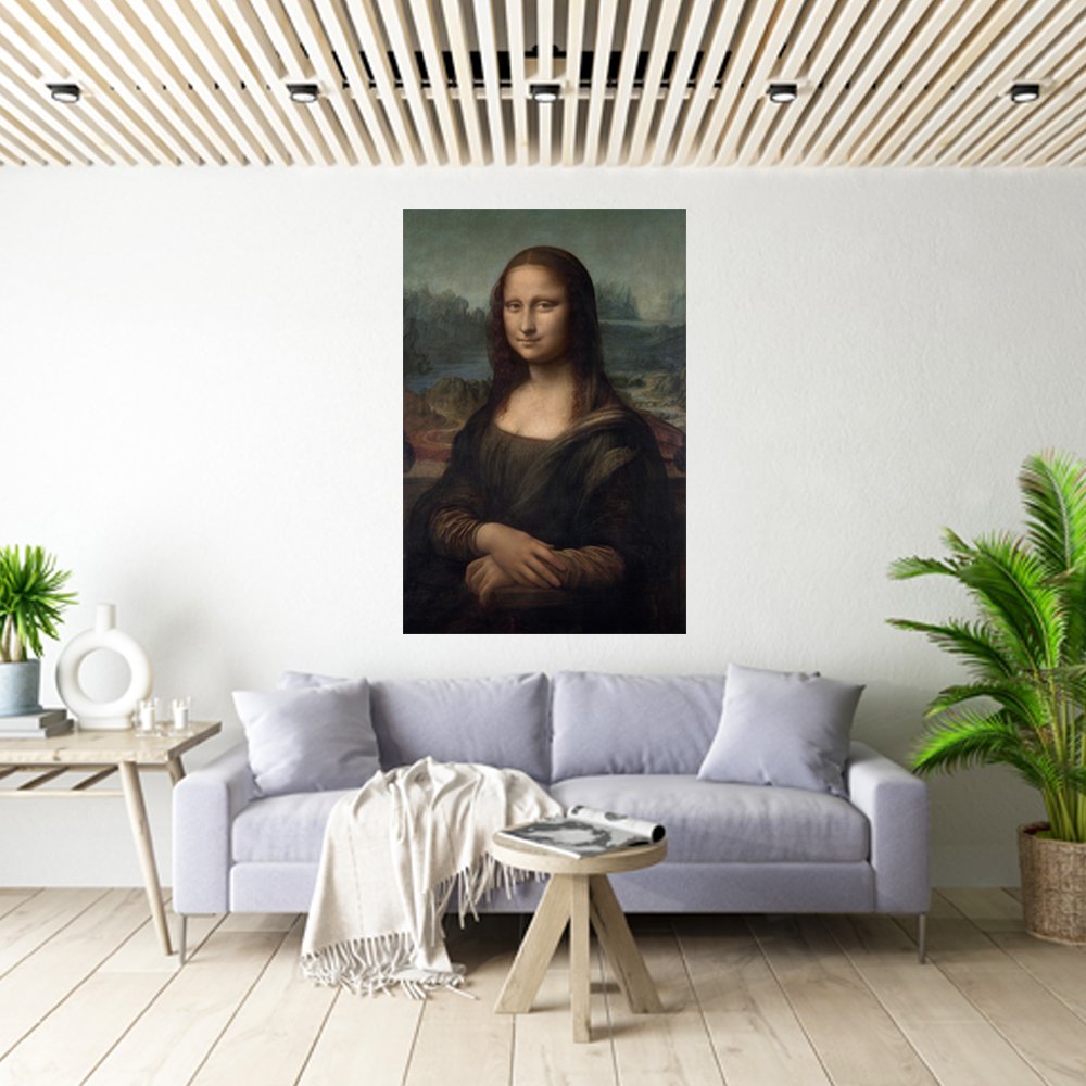 La Mona Lisa â€“ Leonardo da Vinci Cuadro decorativo personalizado
