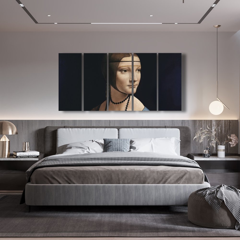 La Dama del ArmiÃ±o â€“ Leonardo da Vinci Cuadro decorativo personalizado