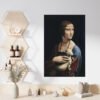 La Dama del ArmiÃ±o â€“ Leonardo da Vinci Cuadro decorativo personalizado