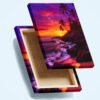 CrepÃºsculo Tropical Cuadro decorativo personalizado
