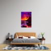 CrepÃºsculo Tropical Cuadro decorativo personalizado