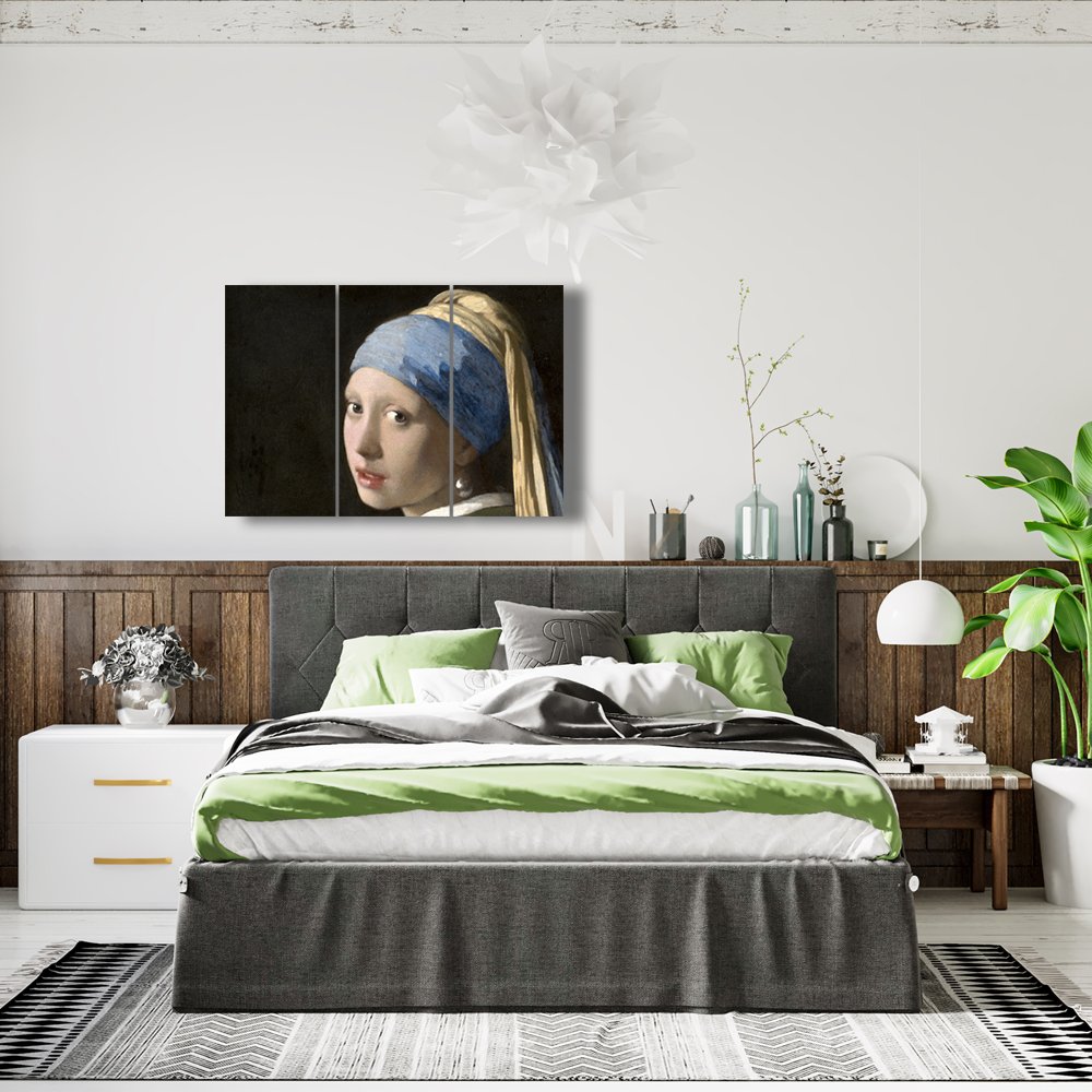 La Joven con Arete de Perla â€“ Johannes Vermeer Cuadro decorativo personalizado