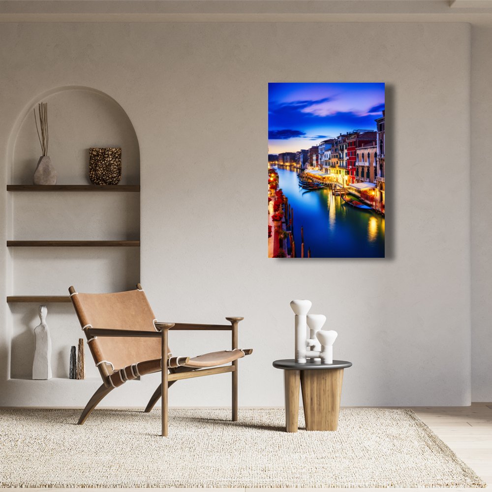 Atardecer sobre el Gran Canal Cuadro decorativo personalizado