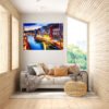 Atardecer sobre el Gran Canal Cuadro decorativo personalizado