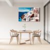 Santorini al Sol Cuadro decorativo personalizado