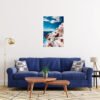 Santorini al Sol Cuadro decorativo personalizado