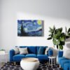 La Noche Estrellada â€“ Vincent van Gogh Cuadro decorativo personalizado