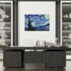 La Noche Estrellada â€“ Vincent van Gogh Cuadro decorativo personalizado