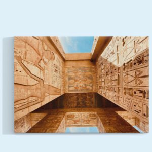 Templo Solar Egipto Cuadro decorativo personalizado